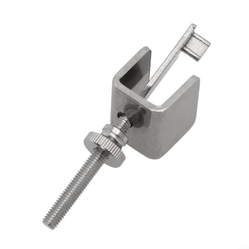 Portable Door Lock for Travel Security - Anti-Theft Device for Outward Swinging Doors - Aluminium Alloy Home Safety Kit 9.2cm — view 4