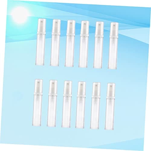 DEARMAMY 12 Pack Empty Spray Bottles Sunscreen Sprayer Press Pump Fine Bottle for Aromatherapy Subpackaging — view 5