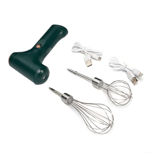 Stainless Steel Egg Beater Double Head for Cream Butter(One Gear)