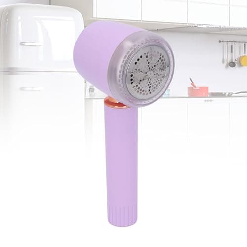 Fabric Shaver, USB Rechargeable 6 Blade LED Lint Remover for Sweater — view 6