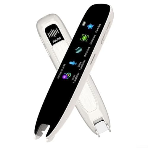 Hasaller for Smart Voice Scan Translation Pen A26S with 3.38-inch Screen Real-time Language Translation for Travel Business and Language Learning Portable ABS Handheld Translator(blue) — view 2