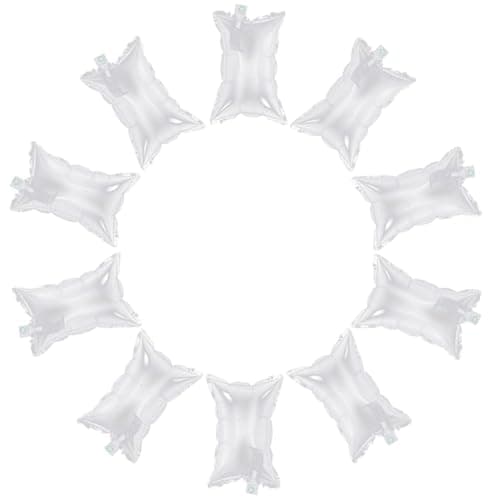 100 PCS Clear Packaging Air Bags 20x10cm Void Fill Packaging Filler