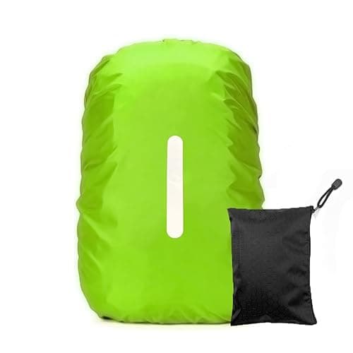 LICQIC Waterproof Rain Cover for Backpack, XS (20-30L), Green