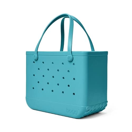 BOGG BAG - Original, Extra Large Tote Bag - 19in L x 9in W x 14in H - Lightweight, Washable, Durable - All Purpose EVA, Turquoise and Caicos, Original - Large
