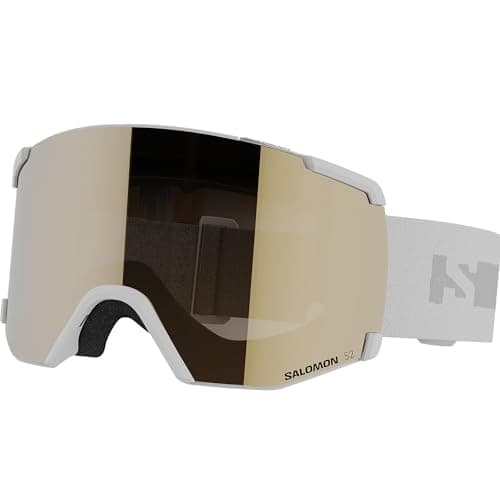 Salomon S/view Access Unisex Goggles Ski Snowboarding, Extended field of vision, Eye fatigue & glare reduction, and No more fogging, White, One Size — view 2