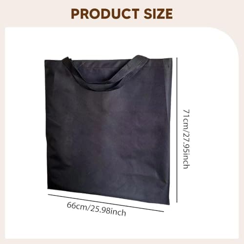 Teruyol Folding Chair Storage Bag with Multi Tool Organizer Folding Chair Bag Heavy Duty Camping Chair Bag Foldable Overnight Bag Suitable for Travel Camping, 71cmx66cm — view 3