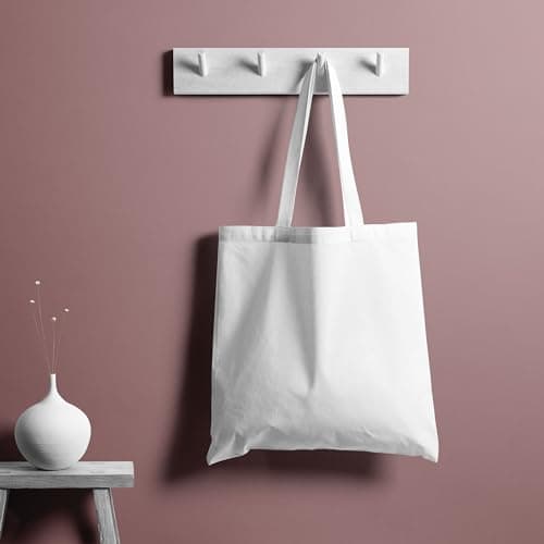 100% Cotton Fabric 60 Inch 150cm Wide 150GSM Material for Sewing, Dressmaking, Quilting, Curtain Linings, Pillowcases & Totes Fabric by The Half Metre by Discount Fabrics LTD(White, 0.5m) — view 4