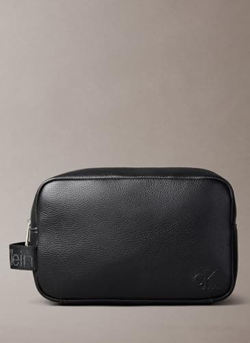 CALVIN KLEIN Men's Cargo DOPP KIT LV04D1090G Dopp Kit, Black (Black), One Size — view 4