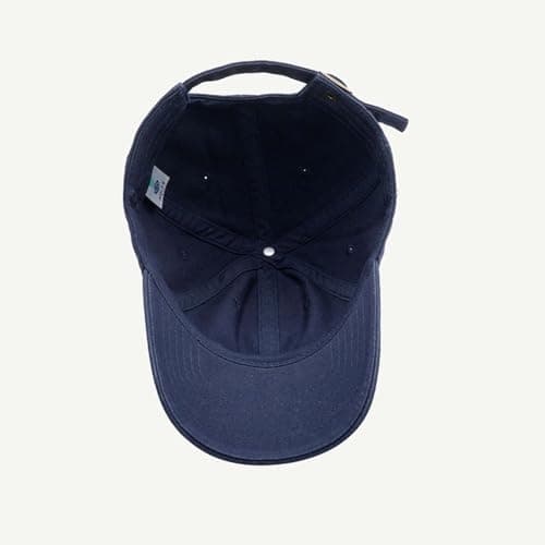 Couple's Heart Embroidered Baseball Cap Soft Hat for Women Men,Soft Cotton-Polyester | Heart Embroidery | Adjustable Strap | Unisex Winter Fashion Navy — view 2