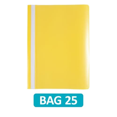 Hamelin A4 Yellow Polypropylene Project Folders, Pack of 25 - Durable, Lightweight, and Vibrant — view 2