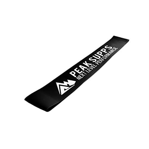 Mini Resistance Bands (Heavy Strength Black) Latex Skin Friendly — view 2