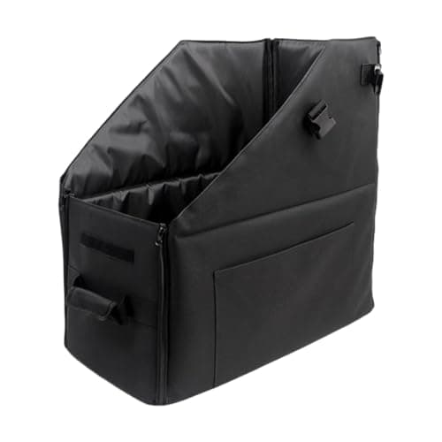 F Fityle Folding Bike Storage Box Bike Transport Case Sturdy Container Hiking Transportation Folding Storage Bag, L