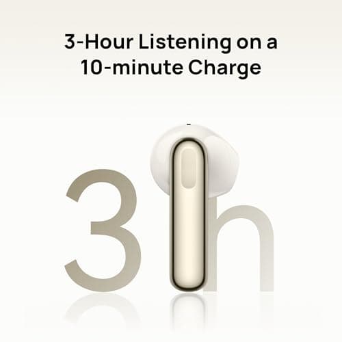 HUAWEI FreeBuds SE 3 Earbuds, 42-Hour Battery Life, Fine-grained Meets Futuristic, 3-Hour Listening on a 10-minute Charge, Long Press to Pair, Robust Bluetooth 5.4 Connections, IP54, Beige — view 5