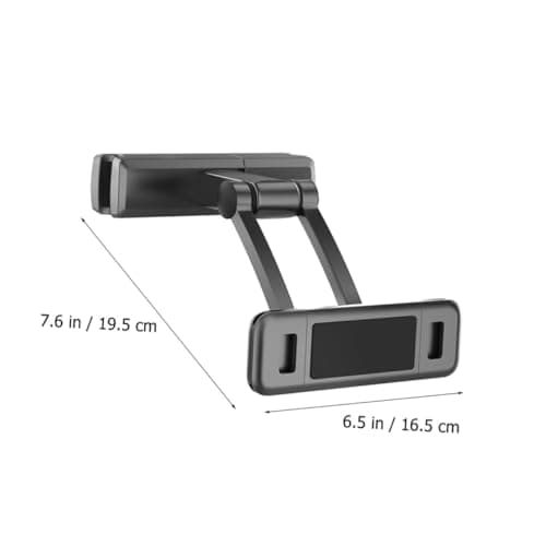 GARIOUANS Car Headrest Tablet Holder with Rotatable Phone Mount Adjustable Backseat Tablet Stand for Travel and Boys and Girls Universal Compatibility with Smartphones — view 2