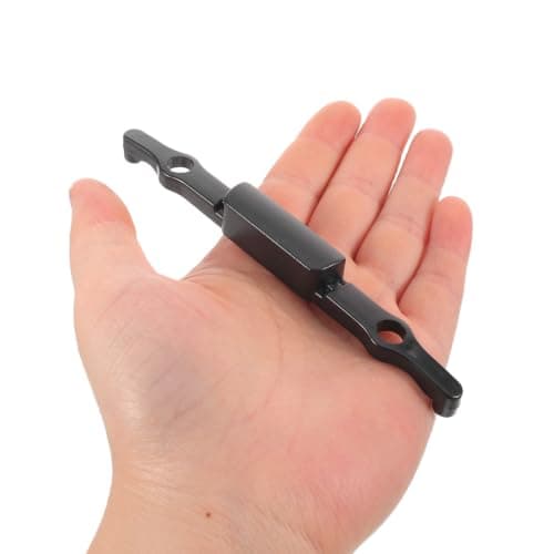 Repair Part Telescopic Handle Replacement Button Suitcase Black Plastic — view 4