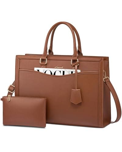 LOVEVOOK Laptop Bags for Women 15.6 Inch, Large Ladies Work Tote