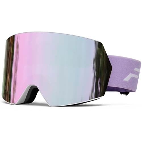 FMY OTG Ski Goggles,Snowboard Goggles for Men,Women & Youth Anti Fog