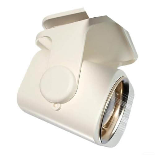 Usb Clip On Fan Portable Headlamp Fan With Magnetic Suspension Low Noise Rechargeable for battery For Camping Hiking Office Travel Outdoor Activities Compact Lightweight Desi(beige)