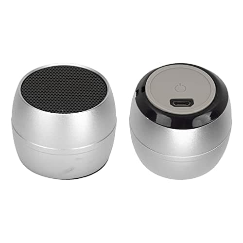 lyrlody Mini Bluetooth Speaker IP67, 30ft Range (Silver) — view 5