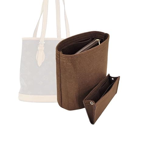 Purse Organizer for lv Bucket Pm/Gm,lv Bucket Bag Organizer Insert