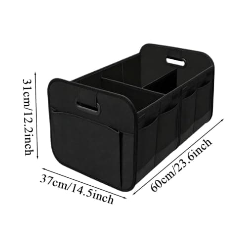 Car Trunk Organizer, Large Foldable, Multi-Compartment Storage Bag — view 5