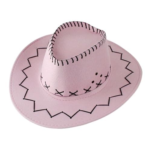 Kids Sun Hat with Wide Brim for Summer Travel, Breathable Cotton,Cotton Fabric | Wide Brim | UPF 50+ Sun Protection | Ideal for Beach & Outdoor Play Light Pink — view 2