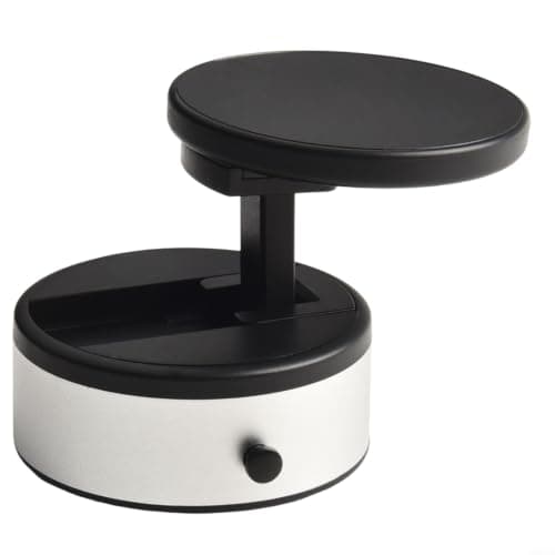 Foldable Car Phone Mount for Dashboard Windscreen(Silver) — view 3