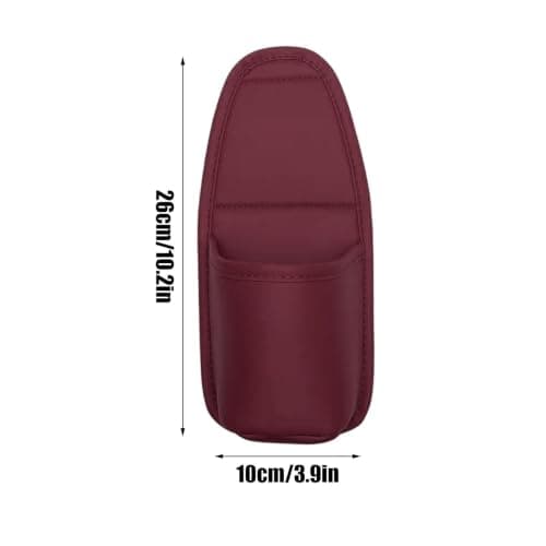Car Door Storage Pocket, Leather Cup Holder for Car — view 2