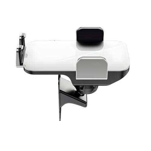Wiffe Car Phone Holder Solar Panel Charging for Large Screen, White — view 6