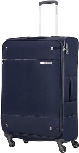 Samsonite Base Boost - Soft Luggage Suitcase 78 cm Large, Trolley Case with 4 Wheels, TSA Lock, Lightweight & Expandable, 105 L, Navy Blue — view 5