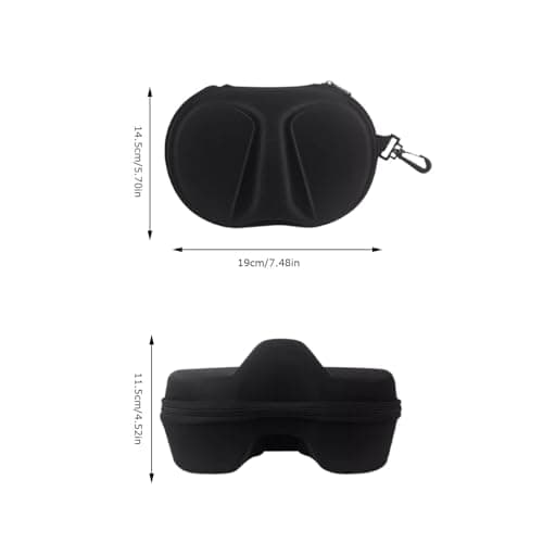 Ski Goggle Case, EVA Extra Large Sports Storage Holder, Water Resistant Ski Snowboard Goggles Box For Ski Sunglasses Sports Glasses Goggles — view 5