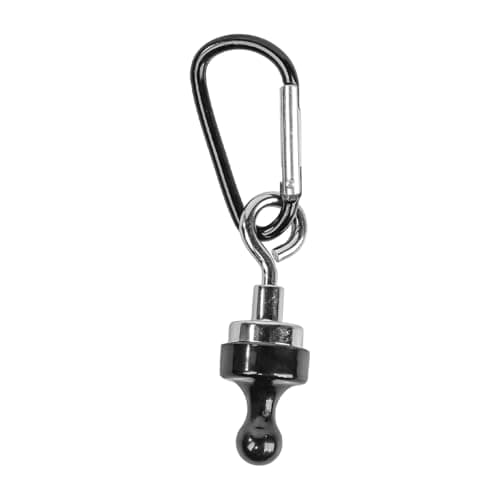 Sarini 8 PCS Magnet Camping Hooks,Heavy Duty Magnet Hook With Carabiner,Magnet Hanger D Shape Tent Buckles For Outdoor Tents Swivel Swing(Small) — view 2
