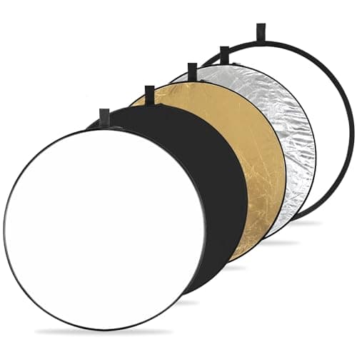 K&F CONCEPT 32" (80cm) 5-in-1 Collapsible Portable Light Reflector