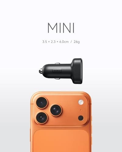 INIU Cigarette Lighter, 90W [Dual USB C 45W] Fast Charging Charger Adapter — view 4