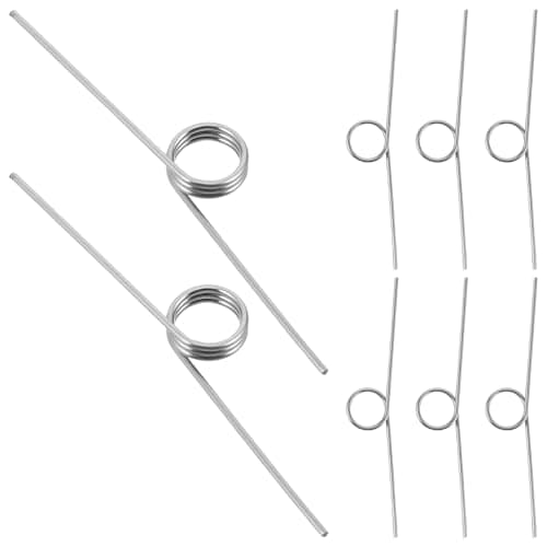 8Pcs Stainless Steel Compression Return Springs for Trash Bin Lids
