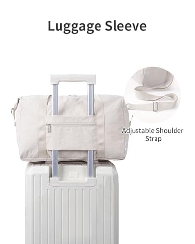 Narwey Cabin Bag 45x36x20 New Easyjet, Foldable Weekend Bags for Women — view 5