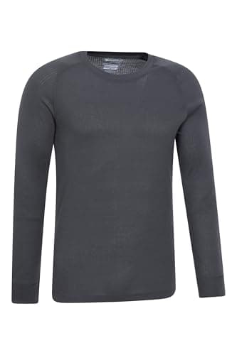 Mountain Warehouse Talus Mens Isotherm Base Layer Top Charcoal S — view 4