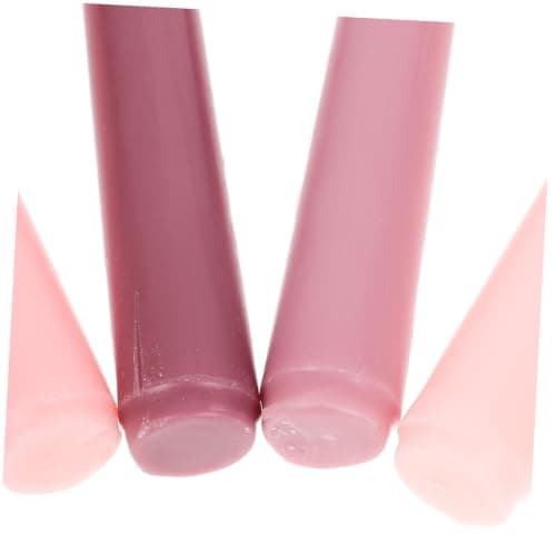 Gatuida Nordic Gradient Pink Scented Taper Candles with Rich Rose Aroma 4pcs Long Pole Candle Set for Romantic Wedding Dinner and Party Atmosphere — view 3