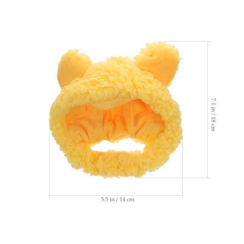 2pcs Plush Cat Costume Hat for Pets Adjustable Warm Cartoon Style — view 2
