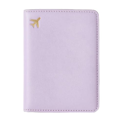 toTravelGear Passport Holder for Travel Essentials RFID Blocking PU Leather