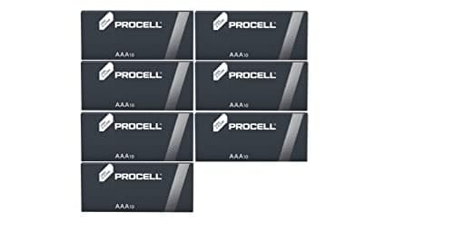 Duracell Procell 70X Mini Stylus AAA Alkaline Batteries (7 Packs of 10 Batteries) 70 Count