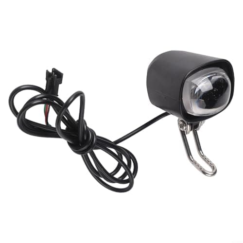 Electric Bike LED Front Light Fit E-Scooter Headlight Weather Resistant Bicycle Lamp for Urban Travel 36-60V 63x49x47mm — view 2