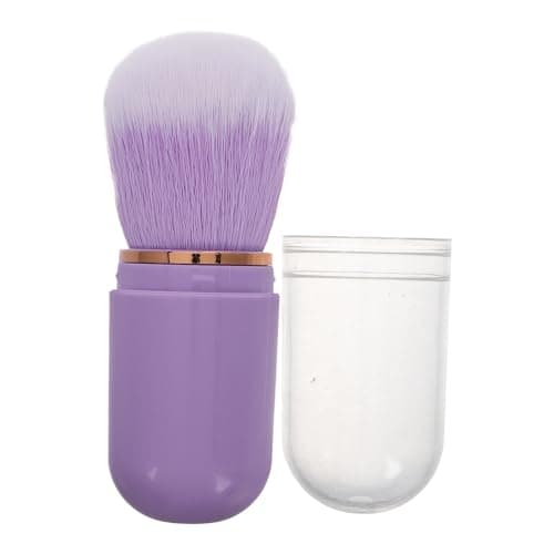 Mini Retractable Blush Brush for Travel, Portable Powder Applicator