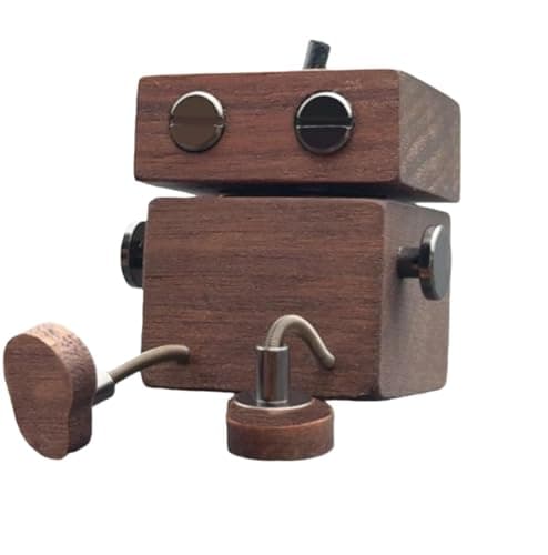 Car Dehumidifier And Odor Eliminator With Wobbling Wooden Figure Fragrance Dispenser - Air Freshener, Car Decor — view 4