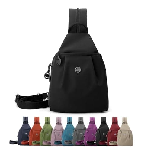 KZJXMH 2026 Premium 3 In 1 Anti-Theft Travel Tote Bag, Waterproof 2-Way Commuter Bag, Large Capacity Multi-pocket Convertible Crossbody Bags For Hiking, Traveling, And Shopping(Black)