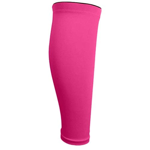 Cocila Running Socks Calf Sleeve Compression Leg & Splint Support Performance (Hot Pink, L) Womens 4-7 Flight Diabetic For Women 4-8 Cat Gentle Grip Women’S Christmas Sock Size 3 Cute White
