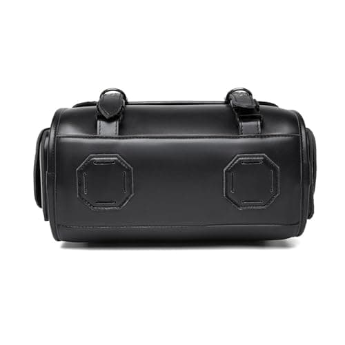 Motorcycle Saddle Bags – Leather | Motorbike Luggage Storage Bag | Large Capacity Saddle Pouch for Bikes, Waterproof Side Bags for Travel Touring, Easy Install Secure Storage Organizer for Rid — view 5