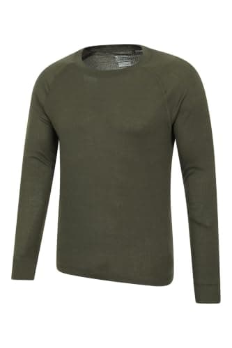 Mountain Warehouse Talus Mens Thermal Top & Pants Set Khaki (T M — view 5