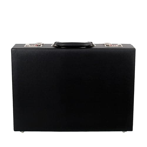 Executive Faux Leather Business Briefcase Attache Travel Case Work Bag AR — view 5
