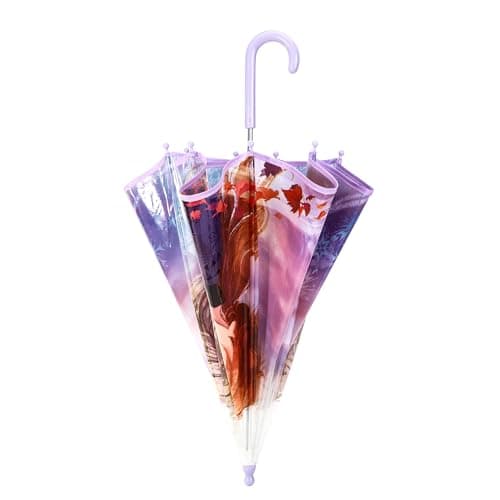 Frozen Kids Dome Umbrella – Official Licensed Children's Character Toddler Umbrella, Strong, Lightweight & Windproof School Rain Umbrella for Girls & Boys, Child-Friendly Safety Opening — view 2